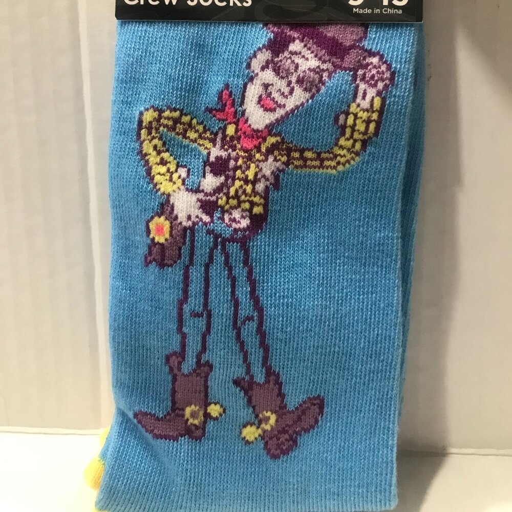 Pixar, Pixar Woody, Woody, Crew Socks, Size 9 - 13